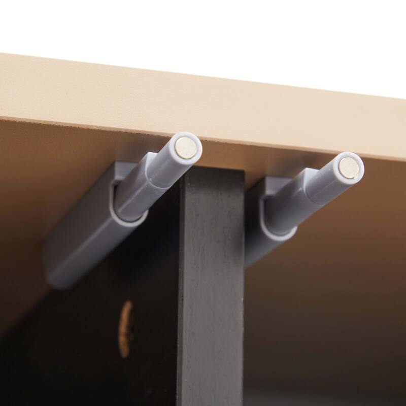 Mobile TV effetto legno da 120 cm in stile elegante