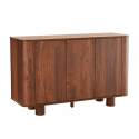 Buffet effetto legno con 3 ante, 120 cm