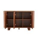 Buffet effetto legno con 3 ante, 120 cm