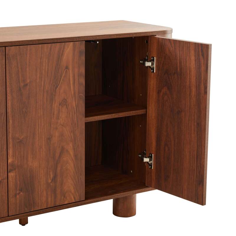 Buffet effetto legno con 3 ante, 120 cm (7/8)