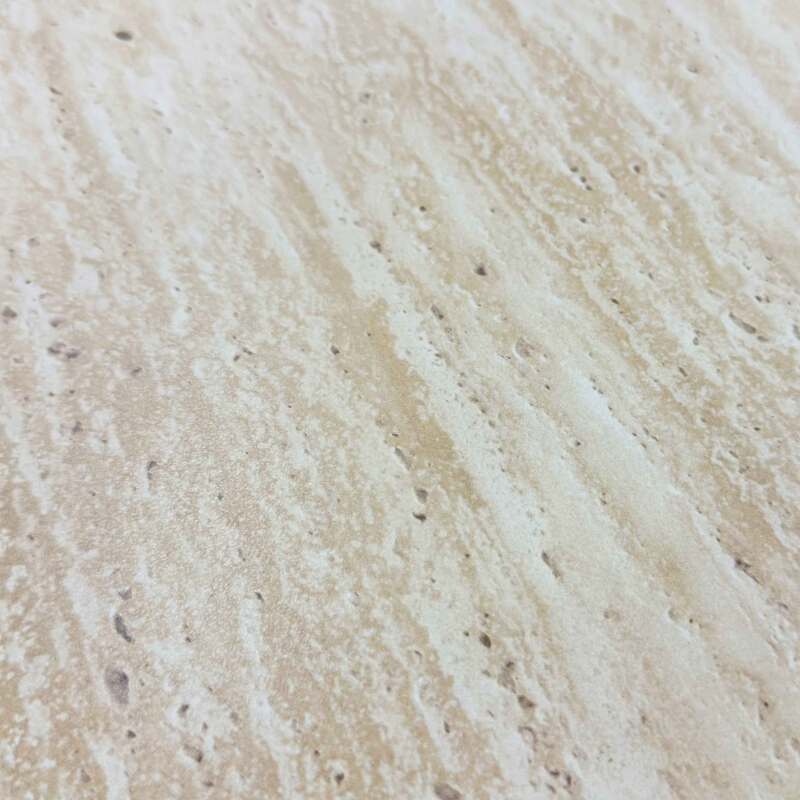 Tavolino da salotto effetto legno scuro rotonda Ø70 x 45 cm
 (5/6)