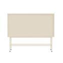 Buffet in metallo e vetro 2 ante 110 cm