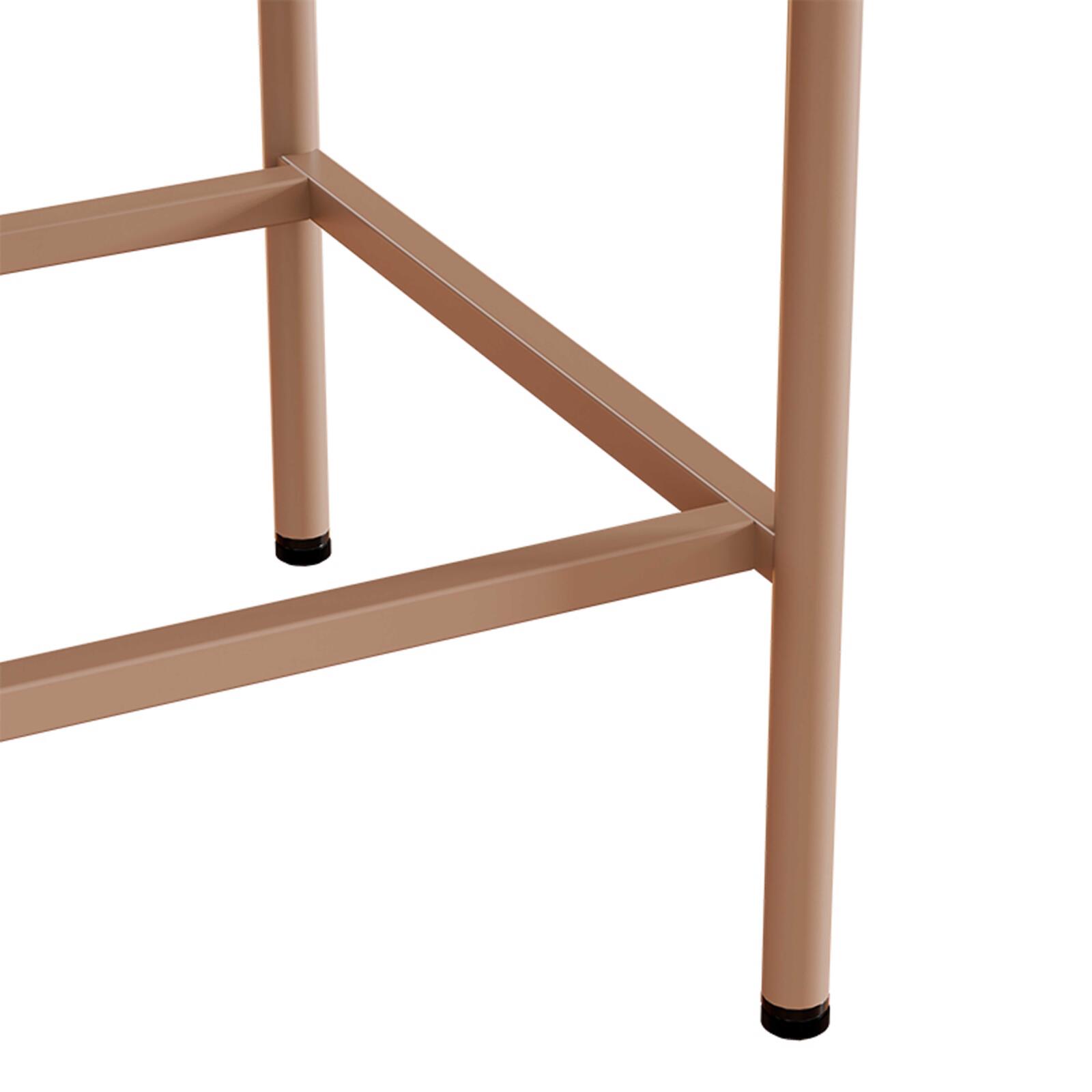 Buffet in metallo e vetro 2 ante 110 cm