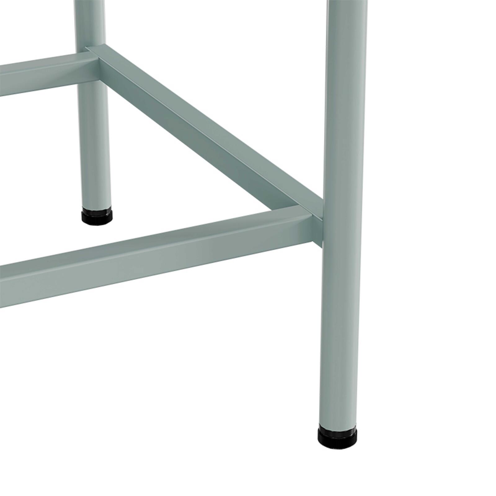 Buffet in metallo e vetro 3 ante 120 cm