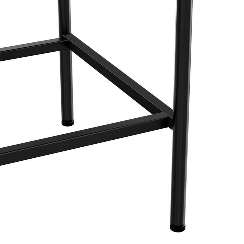 Buffet in metallo e vetro 3 ante 120 cm