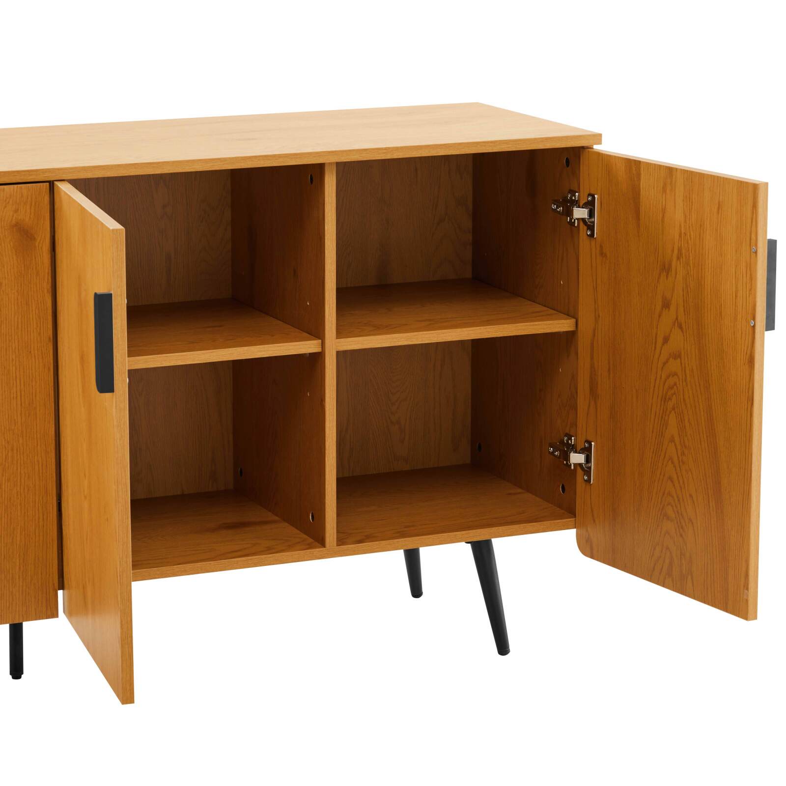 Buffet effetto legno 4 ante 160 cm