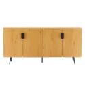 Buffet effetto legno 4 ante 160 cm