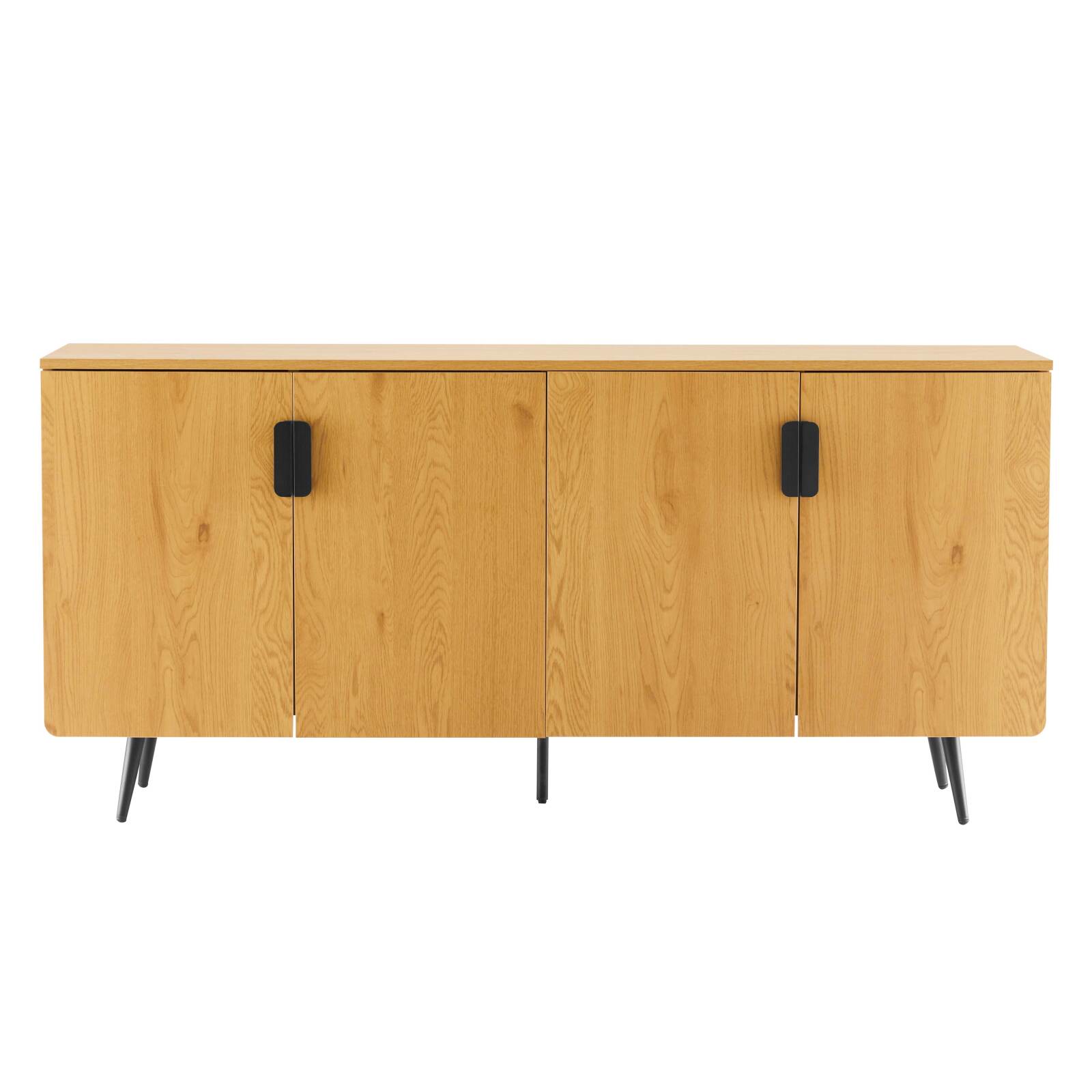 Buffet effetto legno 4 ante 160 cm