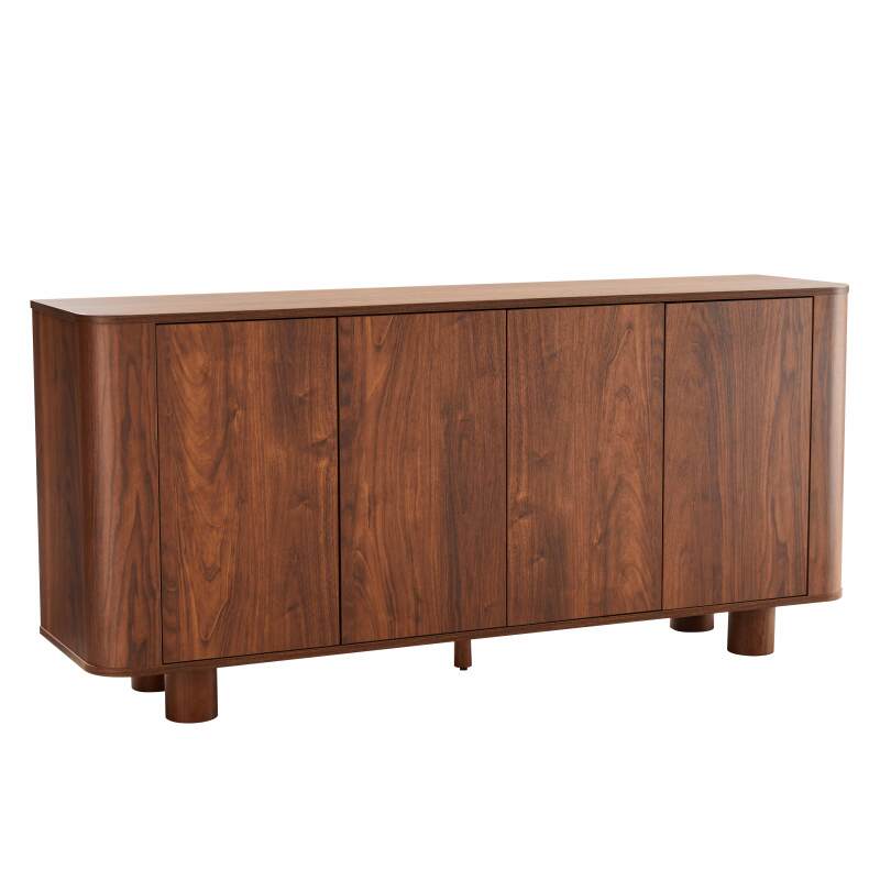 Buffet effetto legno 4 ante 160 cm