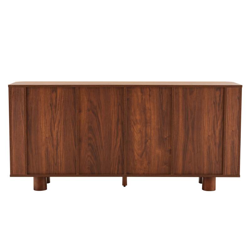 Buffet effetto legno 4 ante 160 cm (2/6)