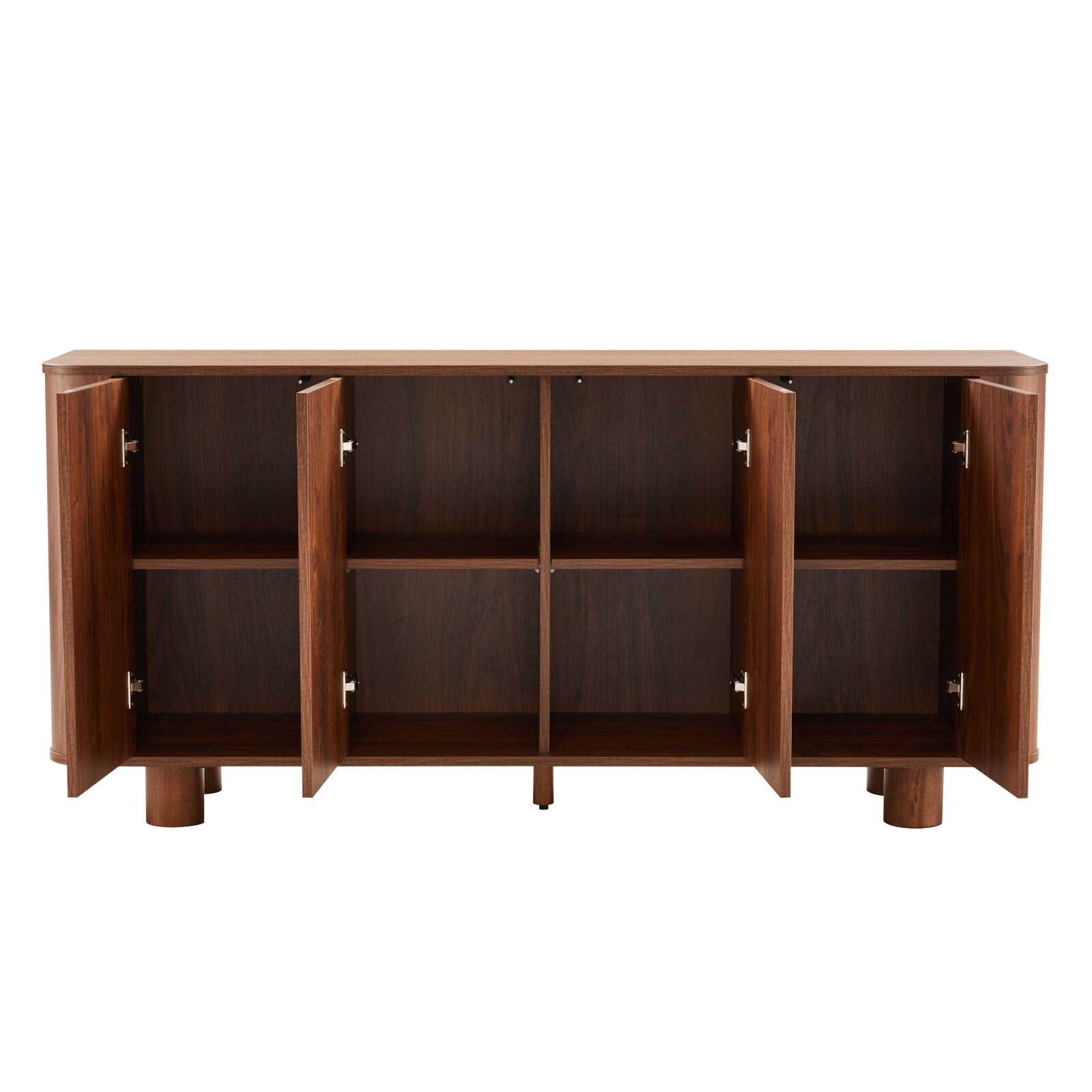 Buffet effetto legno 4 ante 160 cm