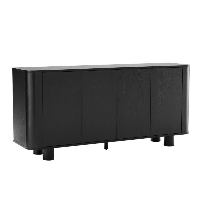 Buffet effetto legno 4 ante 160 cm