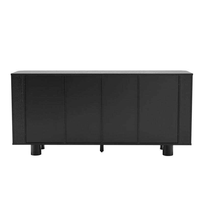 Buffet effetto legno 4 ante 160 cm (2/7)