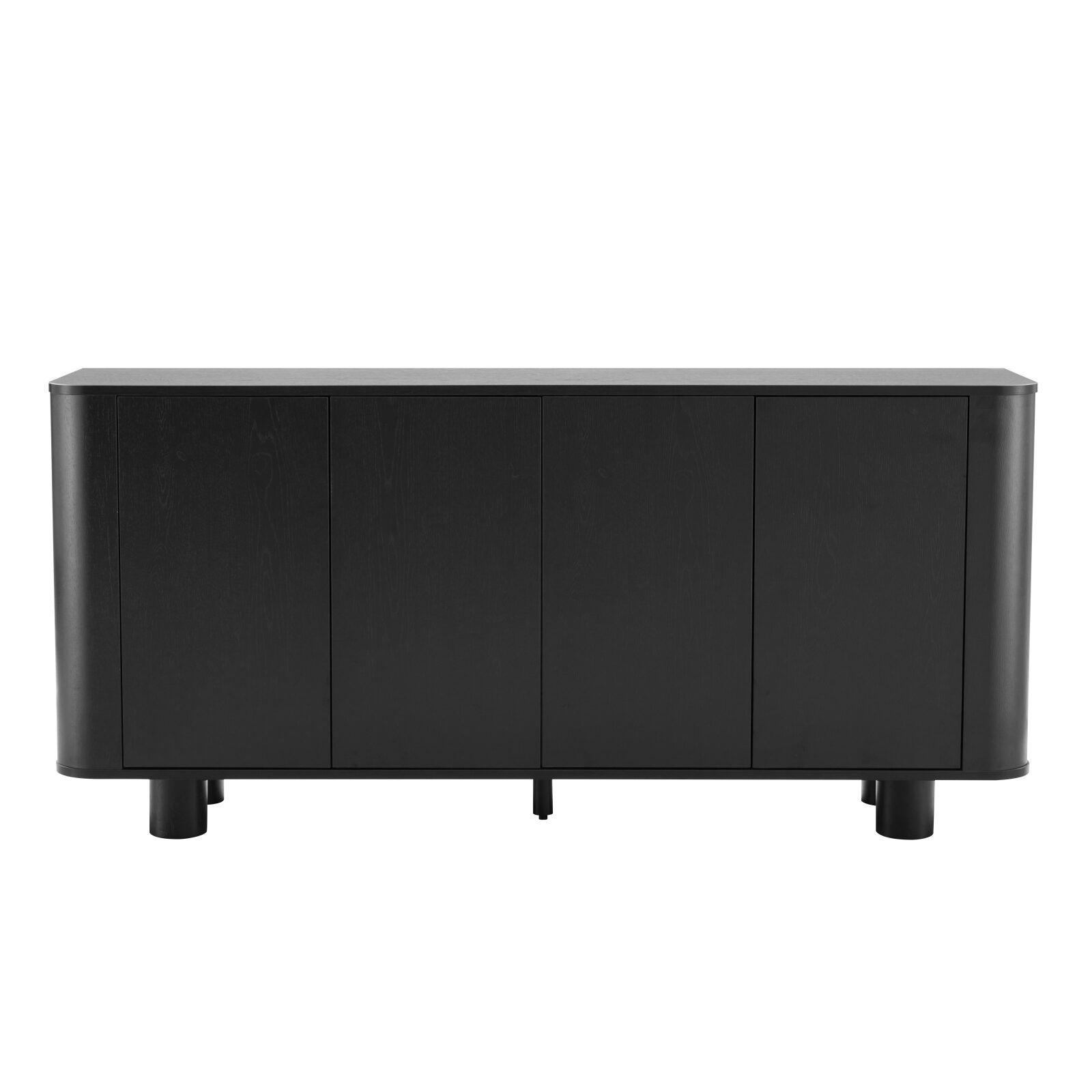 Buffet effetto legno 4 ante 160 cm