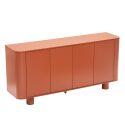 Buffet arancione 4 ante 160 cm