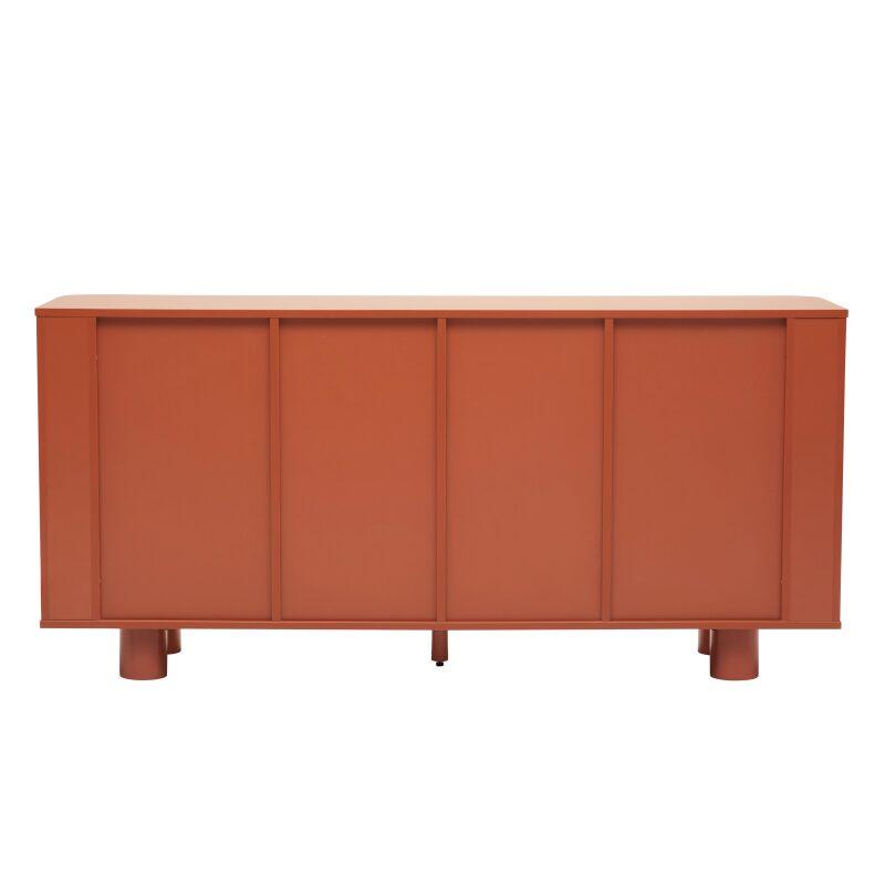 Buffet arancione 4 ante 160 cm