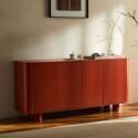 Buffet arancione 4 ante 160 cm