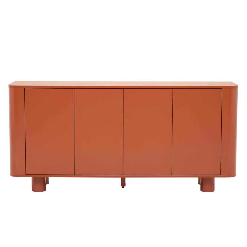 Buffet arancione 4 ante 160 cm
