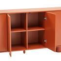 Buffet arancione 4 ante 160 cm