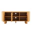 Mobile TV effetto legno 120 cm stile scandinavo