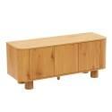 Mobile TV effetto legno 120 cm stile scandinavo