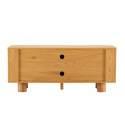 Mobile TV effetto legno 120 cm stile scandinavo