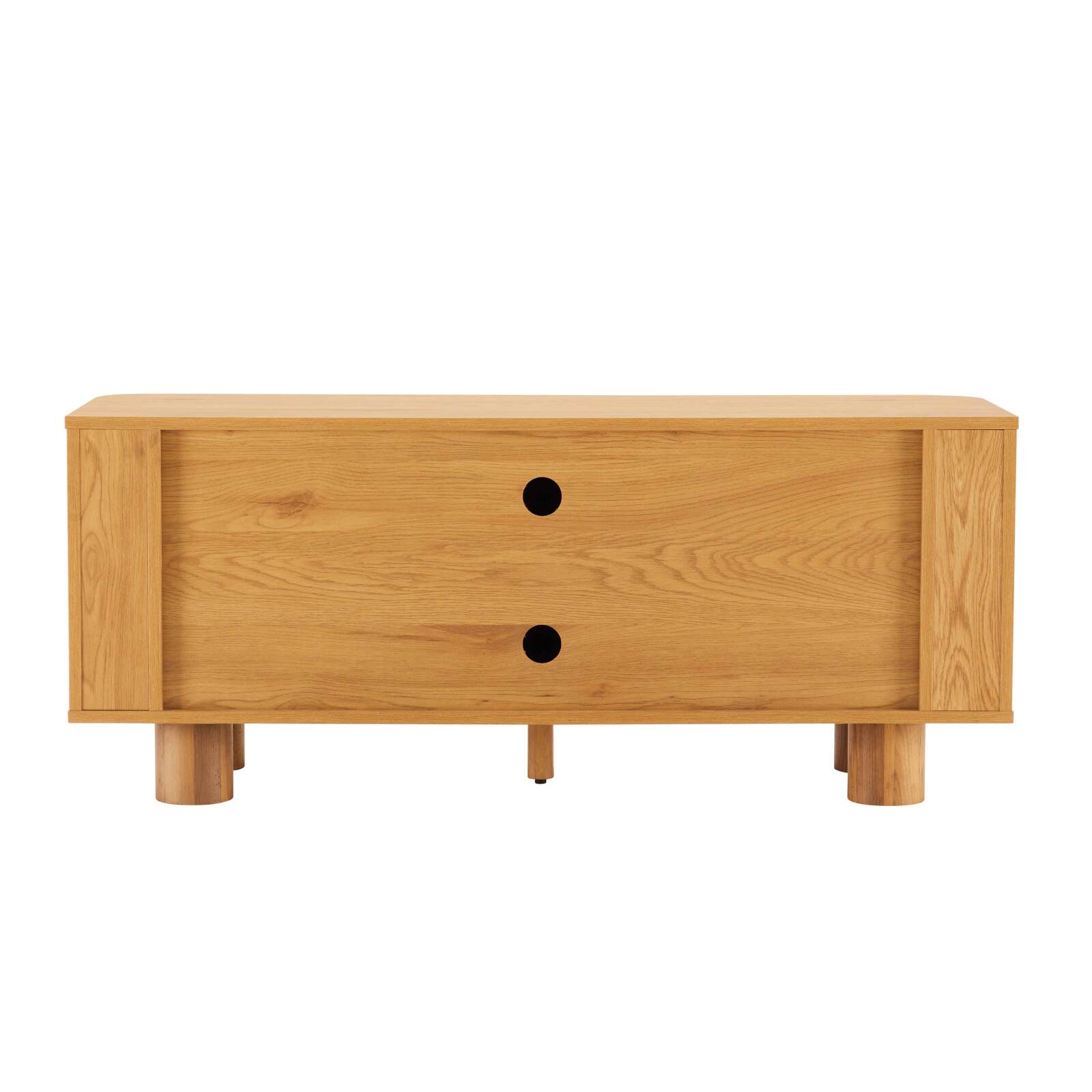 Mobile TV effetto legno 120 cm stile scandinavo