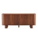 Mobile TV effetto legno 120 cm stile scandinavo