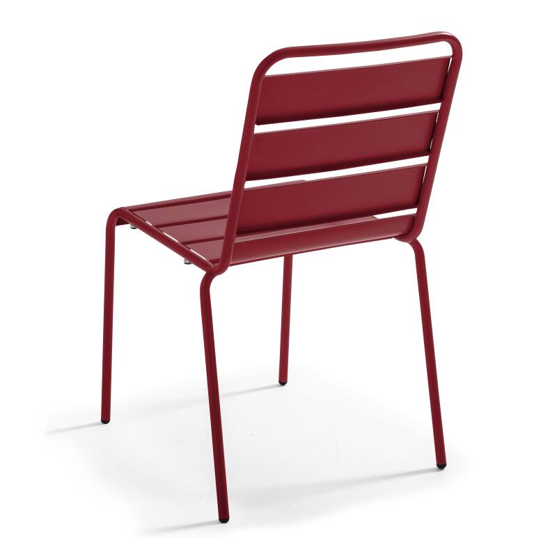 Sedia da giardino in metallo