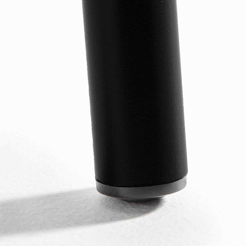 Tavolo da giardino quadrato in metallo per 4 persone 70x70 cm (3/5)