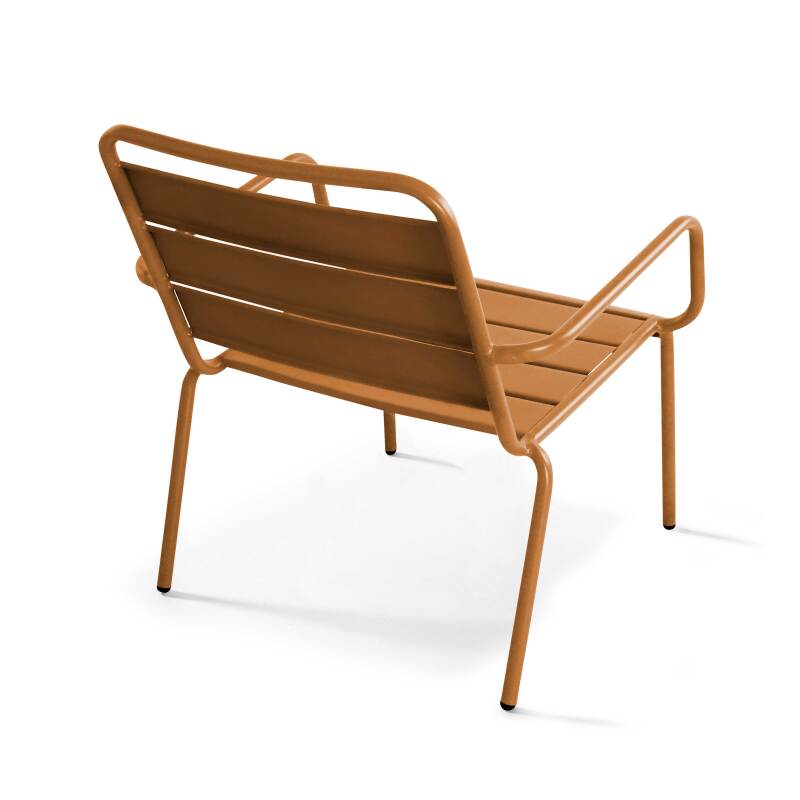 Poltrona bassa in metallo (3/5)