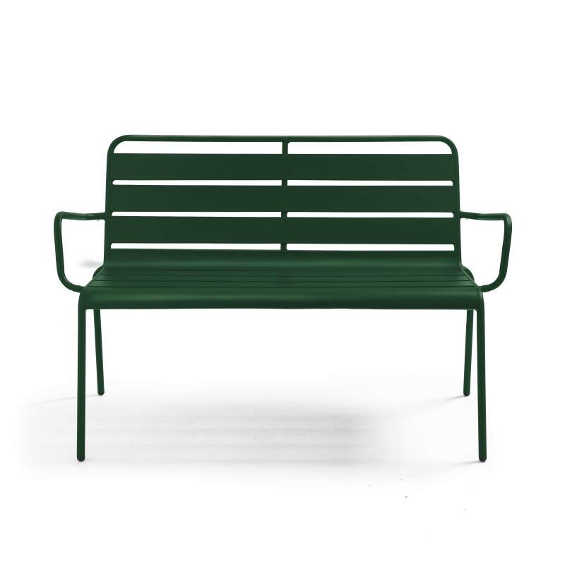Panca da giardino in metallo