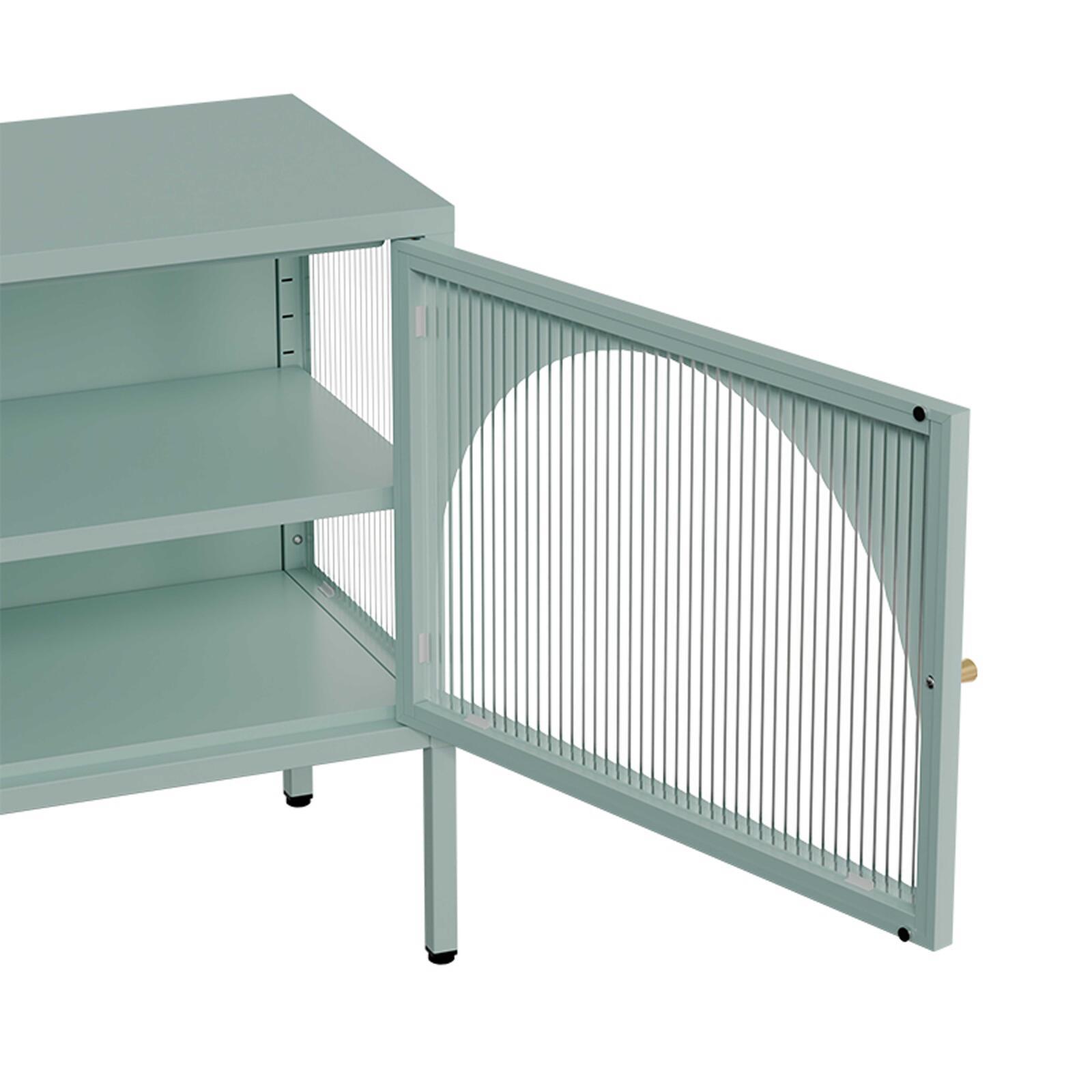 Mobile TV 115 cm in metallo stile moderno