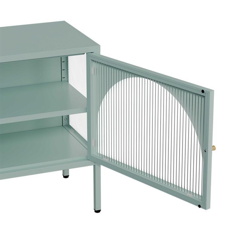 Mobile TV 115 cm in metallo stile moderno (4/8)