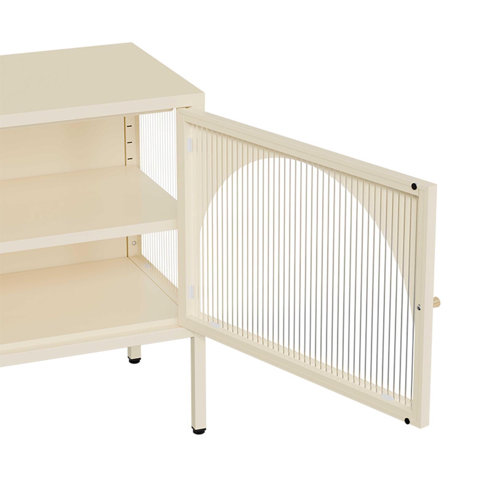 Mobile TV 115 cm in metallo stile moderno