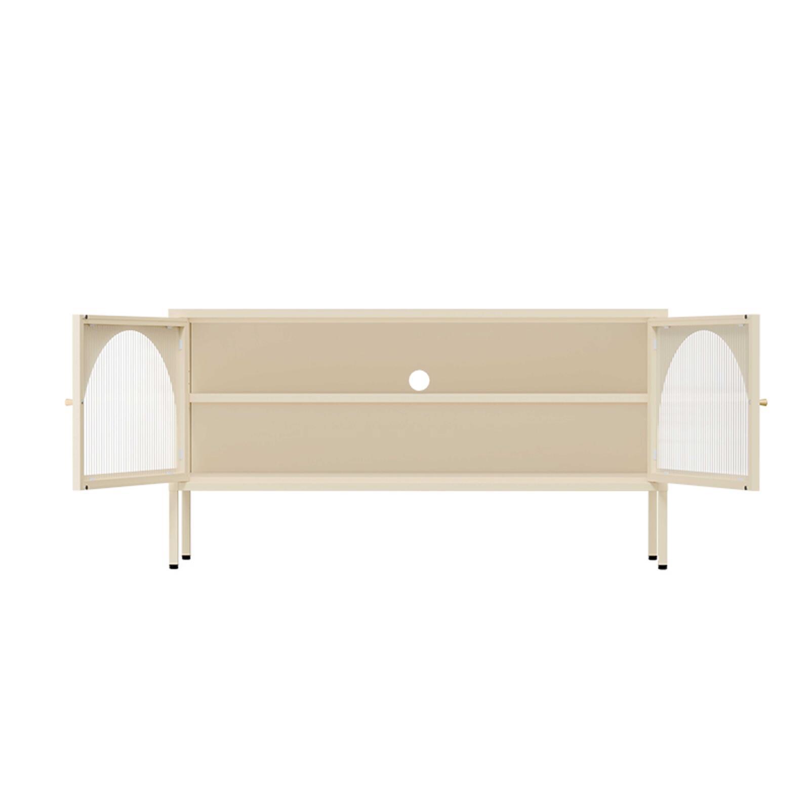 Mobile TV 115 cm in metallo stile moderno