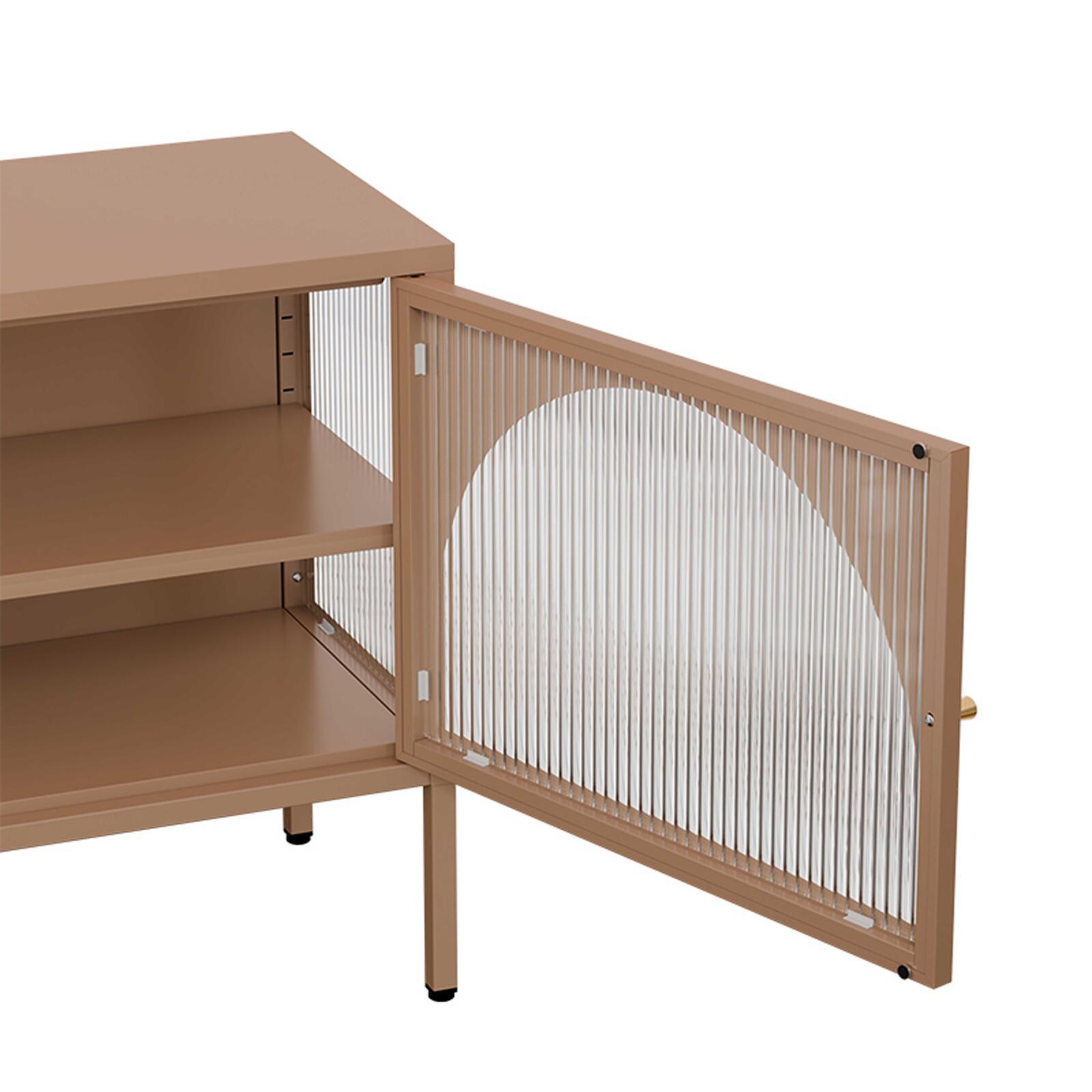 Mobile TV 115 cm in metallo stile moderno