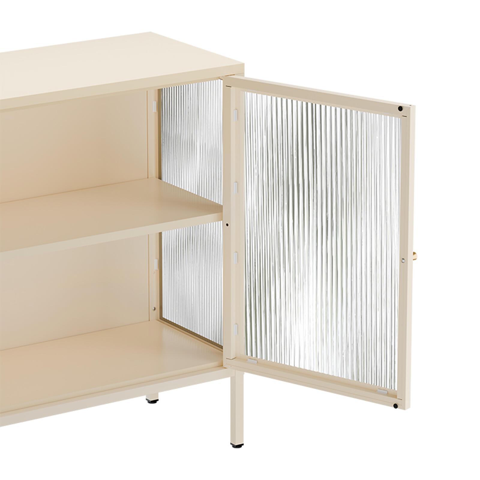 Buffet in metallo 3 ante 140 cm