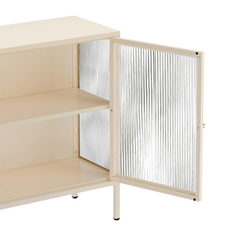 Buffet in metallo 3 ante 140 cm (5/8)