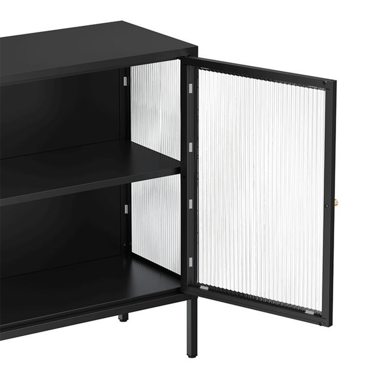 Buffet in metallo 3 ante 140 cm