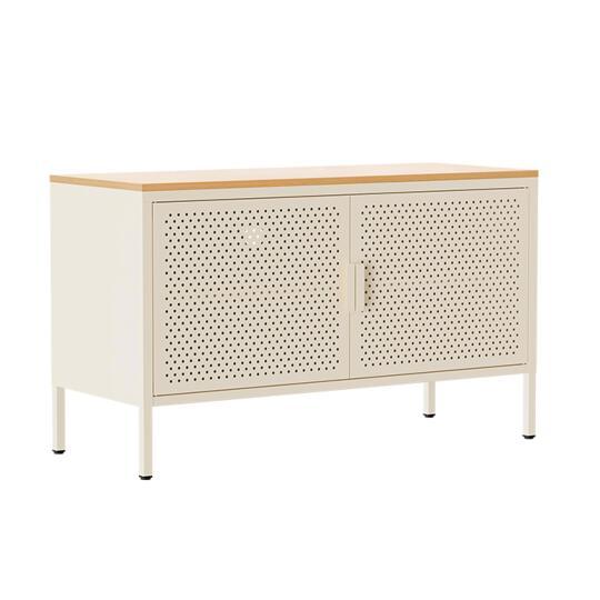 Buffet in metallo, 2 ante, 100 cm | Oviala
