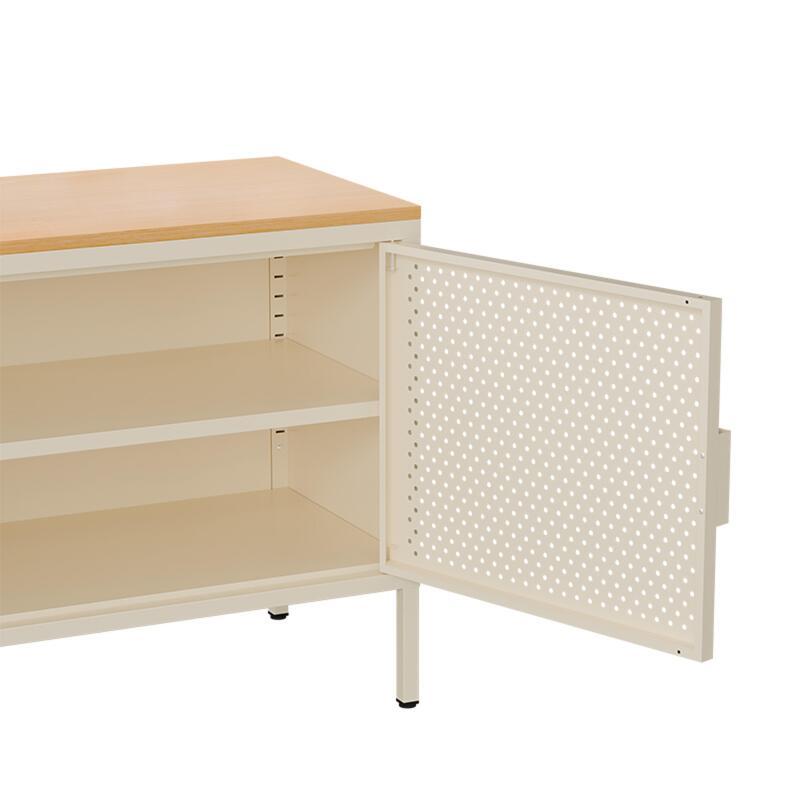 Buffet in metallo, 2 ante, 100 cm (4/8)