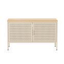 Buffet in metallo, 2 ante, 100 cm