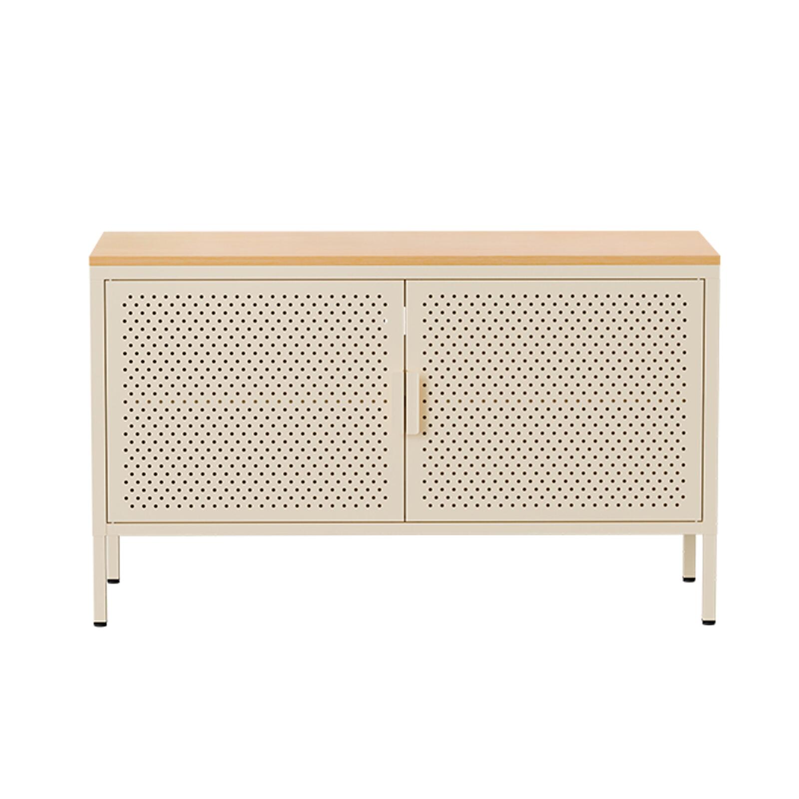 Buffet in metallo, 2 ante, 100 cm