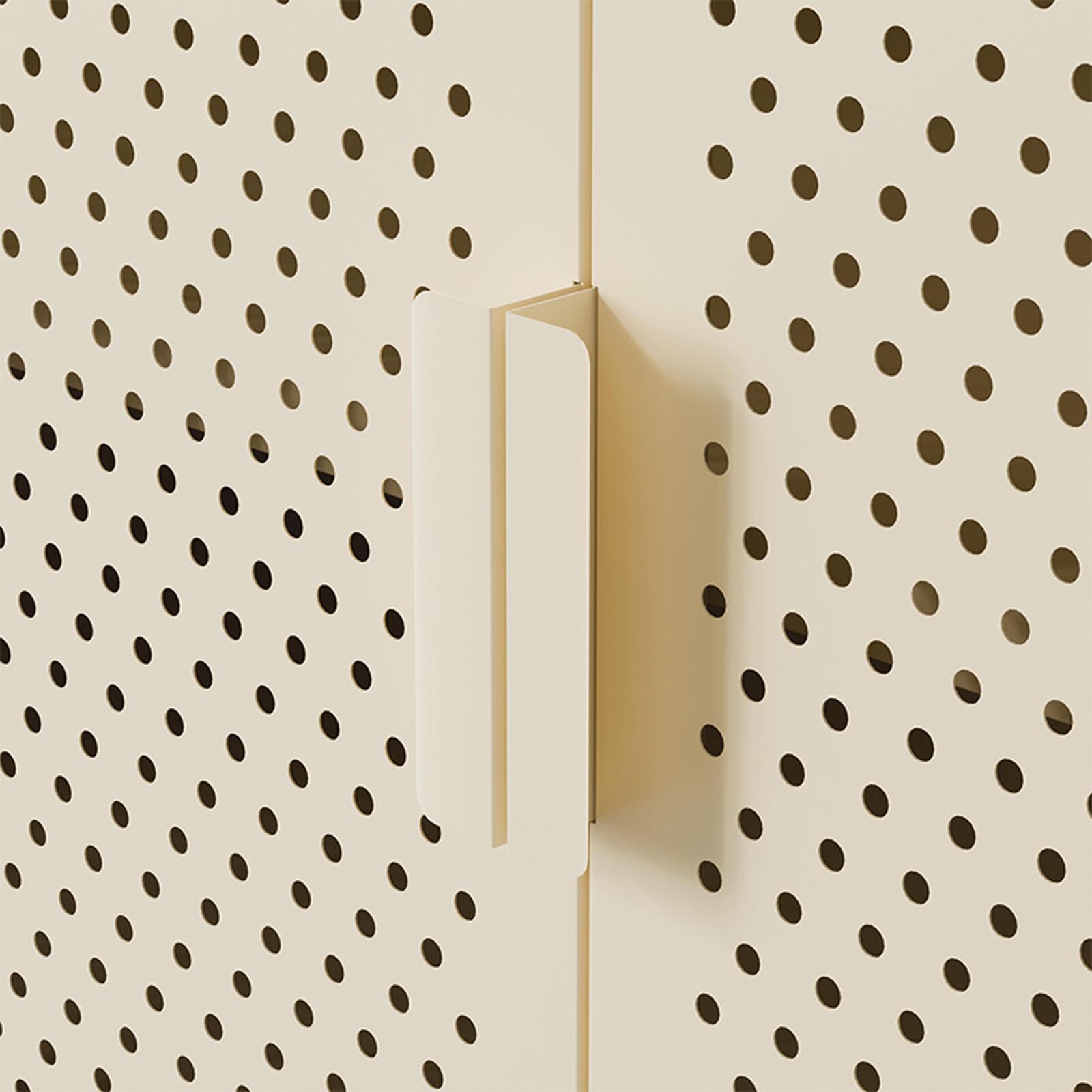 Buffet in metallo, 2 ante, 100 cm