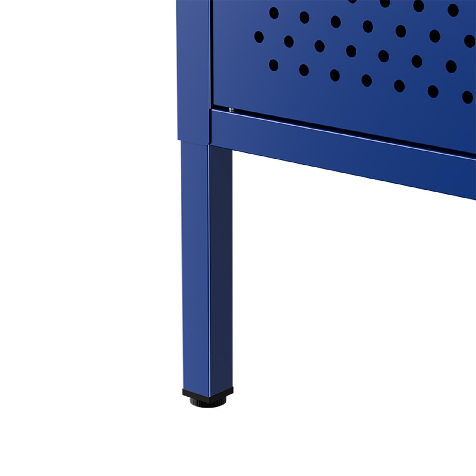 Buffet in metallo, 2 ante, 100 cm