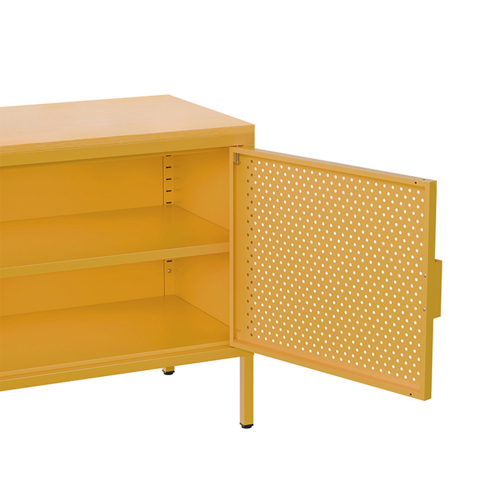 Buffet in metallo, 2 ante, 100 cm