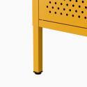 Buffet in metallo, 2 ante, 100 cm