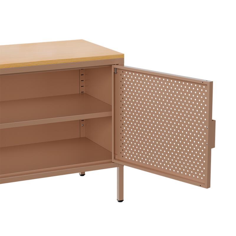 Buffet in metallo, 2 ante, 100 cm (5/8)