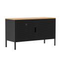 Buffet in metallo, 2 ante, 100 cm